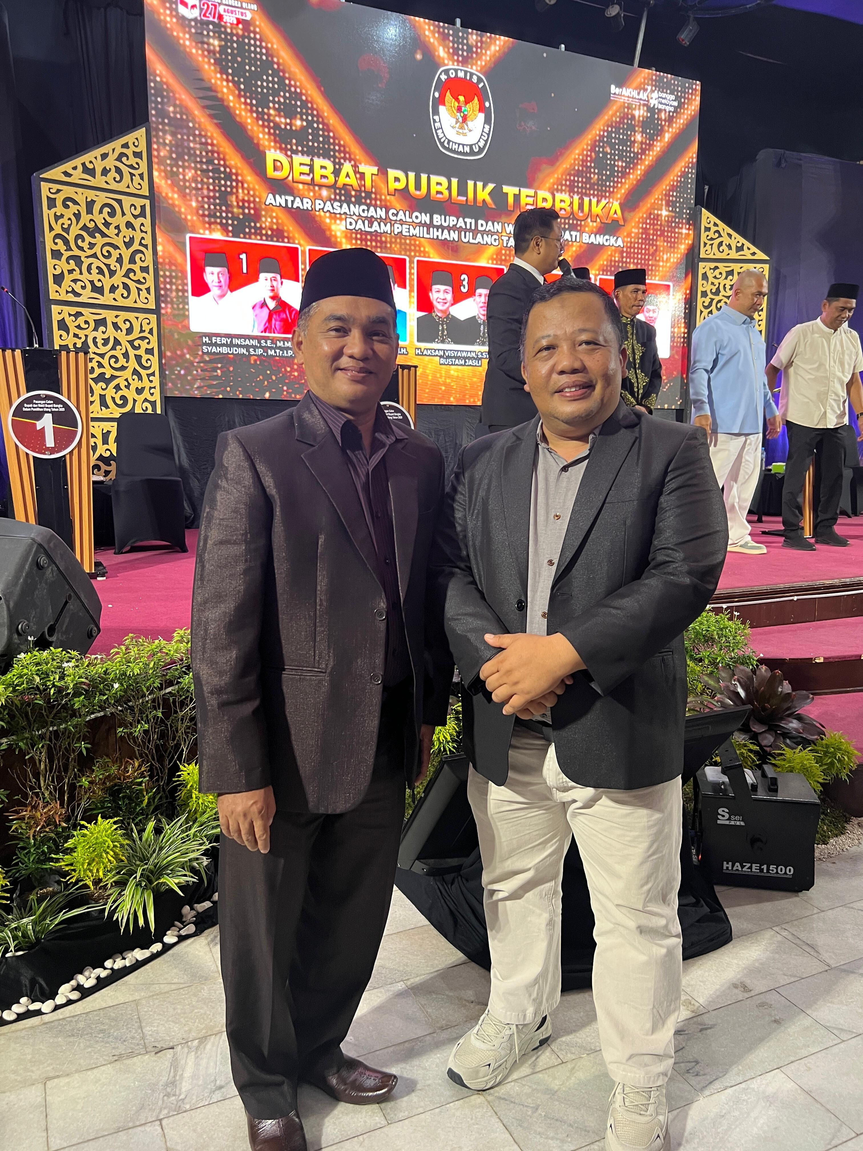 Dua Akademisi IAIN SAS BABEL Jadi Ketua Tim Perumus dan Panelis Debat Calon Bupati dan Wakil Bupati Bangka di Pilkada Ulang 2025