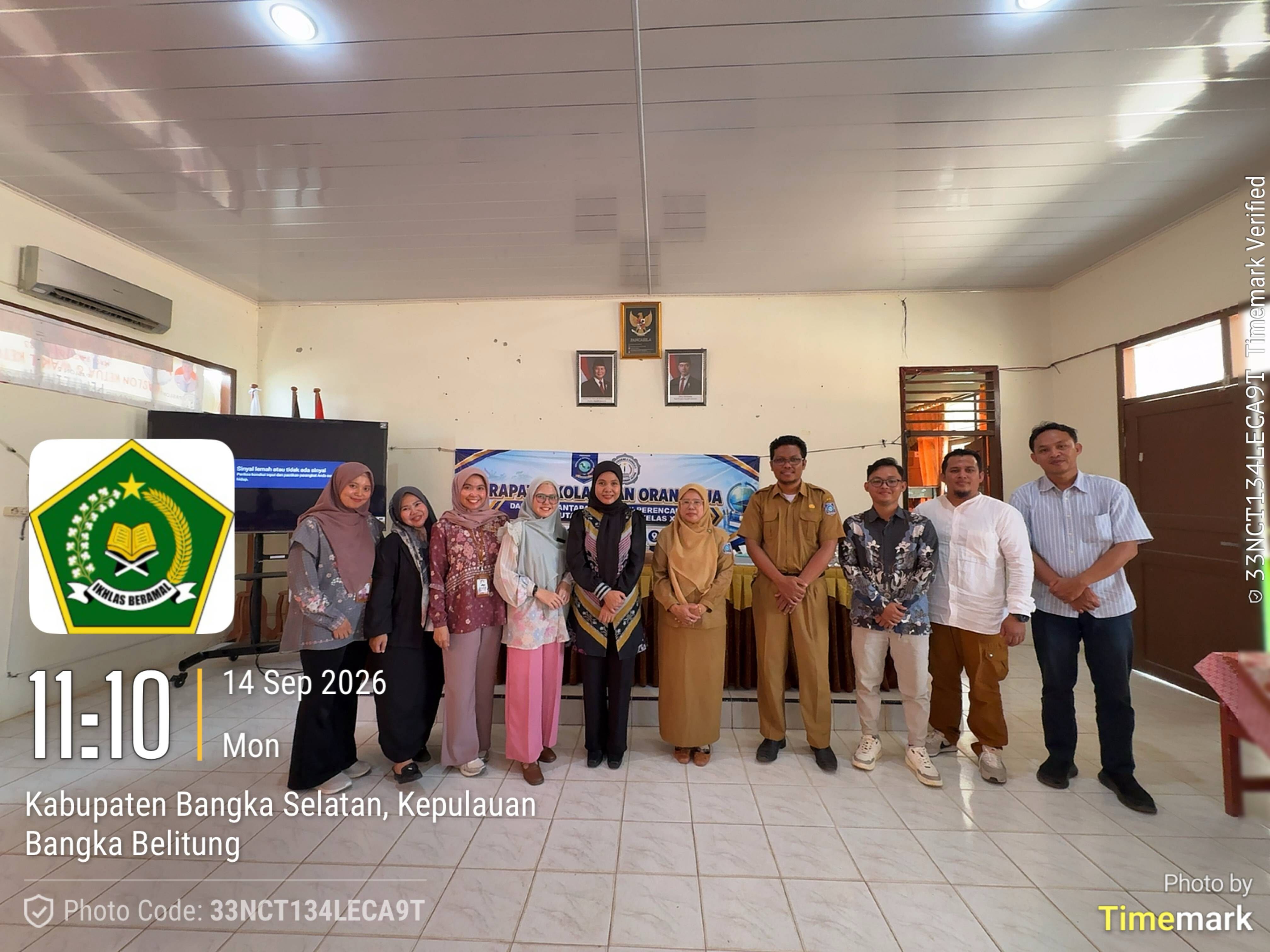 FSEI News - FSEI IAIN SAS Babel Gelar Sosialisasi Jenjang Karir dan Pentingnya Memilih Perguruan Tinggi di SMA Negeri 1 Toboali