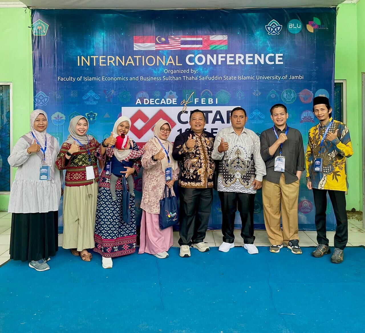Mahasiswa dan Dosen FSEI IAIN SAS BABEL Borong Juara Pada International Conference of Islamic Economics and Business