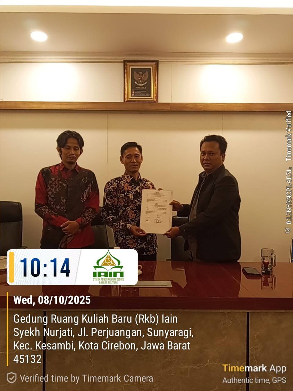 Prodi HES IAIN SAS BABEL dan Jurusan HES UIN Siber Syekh Nurjati Cirebon Sepakat Berkolaborasi Tridharma Perguruan Tinggi