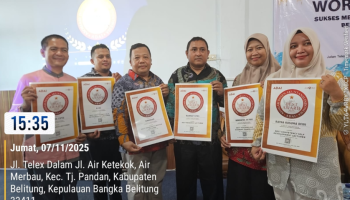 6 Dosen FSEI IAIN SAS BABEL Terima Penghargaan ADAI Award 2025