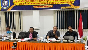 Dekan FSEI IAIN SAS BABEL ditunjuk sebagai Ketua TIM JOB FIT Eselon II Kabupaten Bangka Barat
