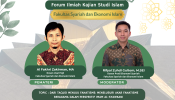 FIKSI FSEI Kembali Hadir, Angkat Fenomena Fanatisme Beragama dalam Perspektif Imam Al-Syawkani