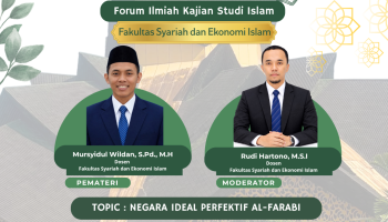 FSEI IAIN SAS Babel Gelar Forum Ilmiah Kajian Studi Islam, Angkat Pemikiran Al-Farabi tentang Negara Ideal Perfektif