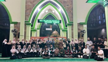 Hima Prodi HKI IAIN SAS BABEL dan Hima Hukum UBB Gelar Tabligh Ramadan di Masjid Baitul Arofah