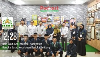 Pengantaran Mahasiswa Program Studi HKI FSEI IAIN SAS BABEL dalam Praktik Kerja Lapangan di Pengadilan Agama Mentok Kelas II