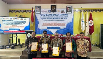 Rektor & Dekan FSEI IAIN SAS BABEL Tanda Tangan MoU dengan Ombudsman RI