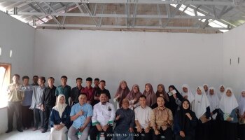 Tingkatkan Motivasi Siswa untuk Kuliah, Tim Prodi Perbankan Syariah IAIN SAS BABEL Lakukan Sosialisasi ke Pondok Pesantren Uwais Al-Qarni di Bangka Barat