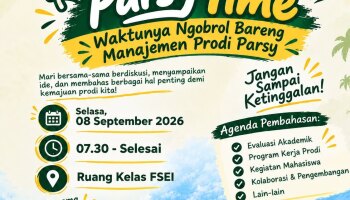 Waktunya Ngobrol Bareng Prodi Pariwisata Syariah