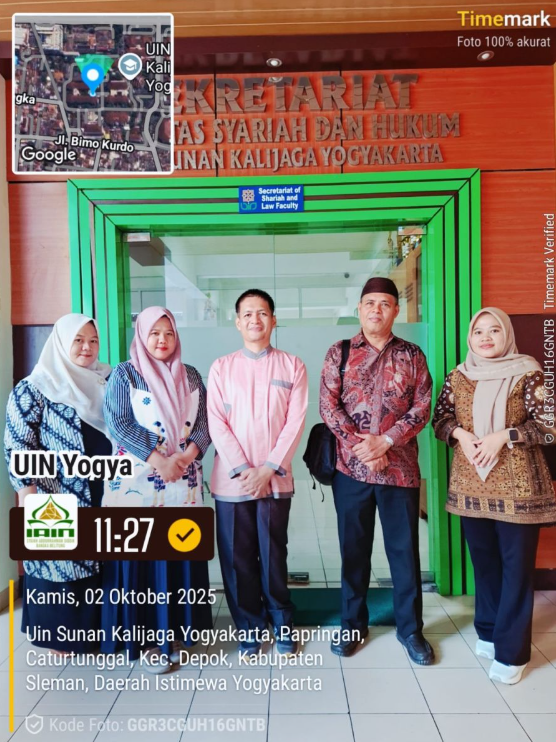 Tingkatkan Kualitas Kurikulum, Prodi HKI IAIN SAS BABEL Lakukan Benchmarking ke UIN Sunan Kalijaga